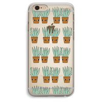 Sansevieria: iPhone 6 Plus / 6S Plus Transparant Hoesje