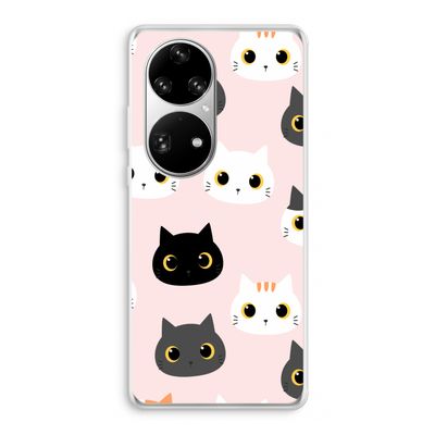 Katten: Huawei P50 Pro Transparant Hoesje