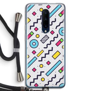 8-bit N°8: OnePlus 7 Pro Transparant Hoesje met koord