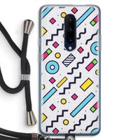 8-bit N°8: OnePlus 7 Pro Transparant Hoesje met koord