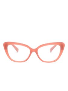 Miu Miu Eyewear lunettes de vue à monture papillon - Rose