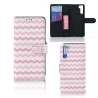 OPPO A91 | Reno3 | Telefoon Hoesje | Waves Roze