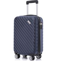 Goliving Handbagage Koffer met Wielen - 55x35x23 - Trolley - Lichtgewicht - TSA Slot - Gevoerde Binnenkant - 38L - Blauw - thumbnail
