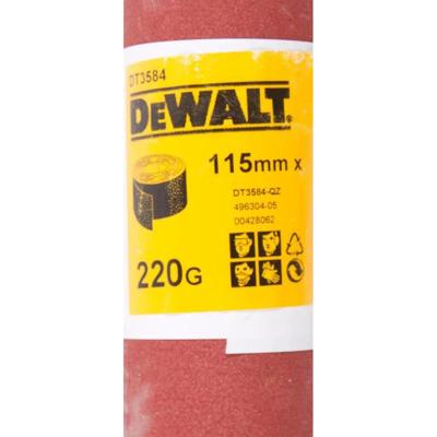 DeWALT DT3584 P220 Schuurpapier rol 5m x 115mm