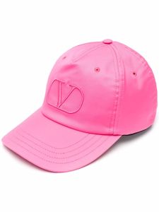 Valentino Garavani casquette à logo brodé - Rose