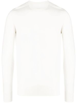 Patrizia Pepe pull en laine à coupe slim - Blanc