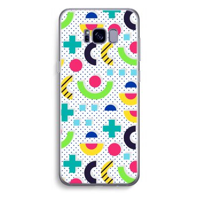 8-bit N°1: Samsung Galaxy S8 Plus Transparant Hoesje