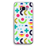8-bit N°1: Samsung Galaxy S8 Plus Transparant Hoesje