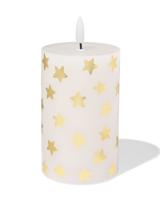 HEMA Led stompkaars 7.5x12x7.5cm ster wit