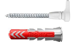 Fischer 564168 schroefanker & muurplug 25 stuk(s) Schroefhaak- & muurplugset