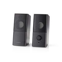 Nedis GSPR10020BK Gaming-luidsprekers 2.0 Over Usb Gevoed 3,5 Mm Jack Rms 6 W Nedis GSPR10020BK Gaming-luidsprekers 2.0 Over Usb Gevoed 3,5 Mm Jack Rms 6 W