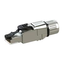 Telegärtner 100023089 RJ45-connector CAT 8.1 Stekker Metaal 1 stuk(s)