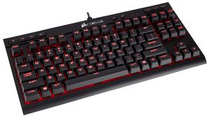 Corsair K63 toetsenbord USB AZERTY Belgisch Zwart