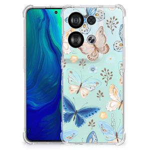 Case Anti-shock voor OPPO Reno8 Vlinder