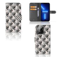iPhone 13 Pro | Telefoonhoesje | Met pasjeshouder | Salamander Grey