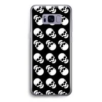 Musketon Skulls: Samsung Galaxy S8 Transparant Hoesje