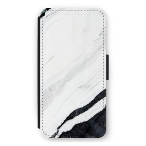 Elegante marmer: iPhone 11 Flip Hoesje