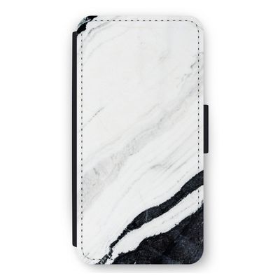 Elegante marmer: iPhone 11 Flip Hoesje
