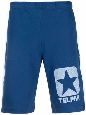 Converse short de sport à logo imprimé - Bleu