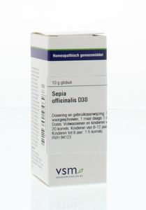 VSM Sepia officinalis D30 (10 gr)