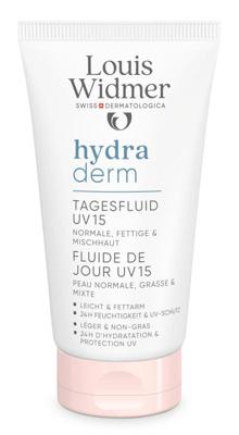 Louis Widmer Hydraderm dag fluide UV15 zonder parfum