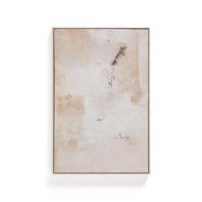 Kave Home Schilderij 'Silpa' 60 x 90cm, kleur Beige