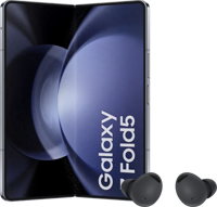 Samsung Galaxy Z Fold 5 512GB Blauw 5G + Samsung Galaxy Buds 2 Pro Zwart