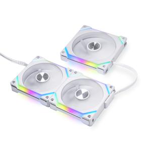 Lian Li UNI FAN SL120V2 Triple Pack case fan RGB leds, 4-pins PWM fan-connector, incl. controller