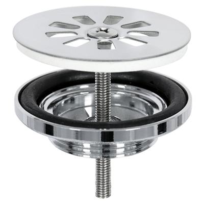 Differnz afvoerplug | chroom | 64mm