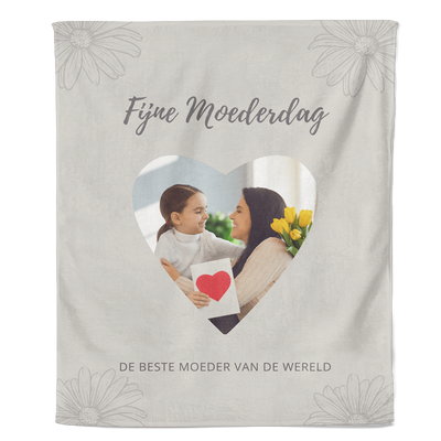 Fleecedeken Moederdag - Fijne Moederdag - Pillow Buddies