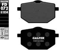 GALFER remblokken "fd072" brake pad fd072 g1054 organic