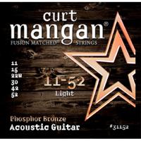 Curt Mangan Phosphor Bronze 11-52 snarenset voor gitaar - thumbnail
