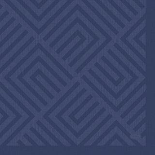Duni Servetten mosaic dark blue 33x33 cm