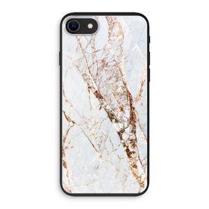 Goud marmer: iPhone 8 Biologisch afbreekbaar hoesje