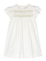 Bonpoint robe Bijou à broderies - Blanc