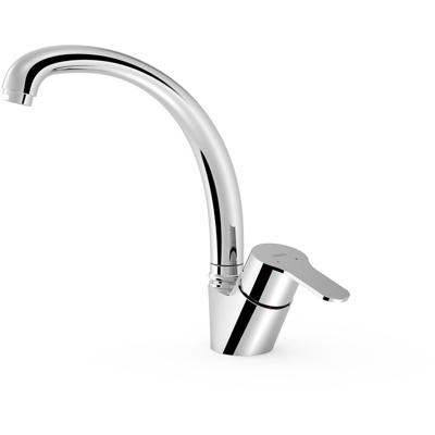 Keukenkraan Tres BM | Opbouw | 360° Draaibaar | Mengkraan | 1-hendel | Rond | Chroom