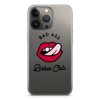 Badass Babes Club: iPhone 13 Pro Transparant Hoesje