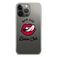 Badass Babes Club: iPhone 13 Pro Transparant Hoesje