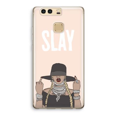Slay All Day: Huawei P9 Transparant Hoesje