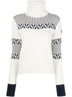 Rossignol roll-neck sweater - Blanc