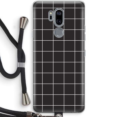 Rooster 2: LG G7 Thinq Transparant Hoesje met koord