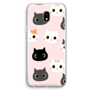 Katten: Samsung Galaxy J3 (2017) Transparant Hoesje