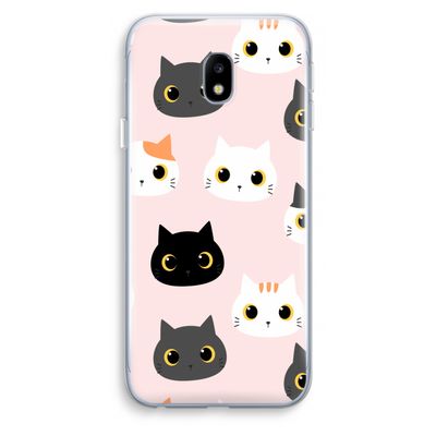 Katten: Samsung Galaxy J3 (2017) Transparant Hoesje