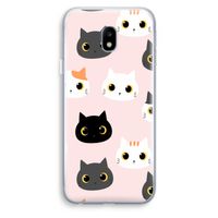 Katten: Samsung Galaxy J3 (2017) Transparant Hoesje
