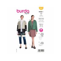 Burda 5931 Mantel maat 34-44 - thumbnail