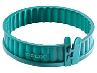 Coox Quichevorm met glazen bodem 18 cm (Groen)