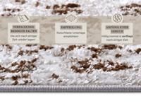 Hanse Home - Shine Design Carpet Retro Cream Brown - 57x90 cm Hanse Home - Shine Design Carpet Retro Cream Brown - 57x90 cm