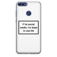 I'm dope: Huawei P Smart (2018) Transparant Hoesje