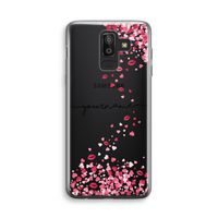Hartjes en kusjes: Samsung Galaxy J8 (2018) Transparant Hoesje