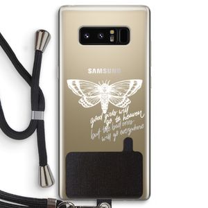 Good or bad: Samsung Galaxy Note 8 Transparant Hoesje met koord